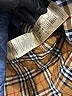 Burberry 100% Polyester Blue Coat Size S - photo 5