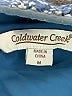 Coldwater Creek 100% Polyester Blue Vest Size M - photo 6