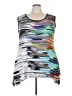 Thomas & Olivia Silver Sleeveless T-Shirt Size 3X - photo 1