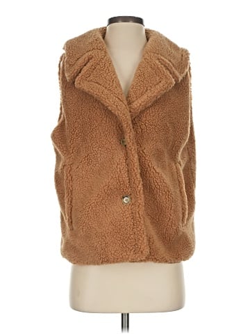 Ann Taylor Faux Fur Vest (view 1)
