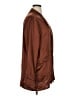 Silk Laundry Brown Silk Blazer Size XL - photo 4
