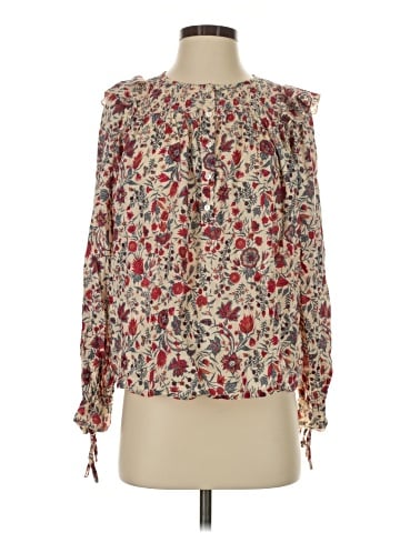 Antik Batik Long Sleeve Blouse (view 1)