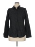 Apt. 9 Houndstooth Black Long Sleeve Button-Down Shirt Size 16 - photo 1