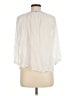 En Creme White 3/4 Sleeve Blouse Size M - photo 2