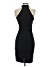 Unbranded 100% Polyester Solid Black Cocktail Dress Size S - photo 2