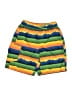 L.L.Bean 100% Polyester Stripes Yellow Board Shorts Size 8 - photo 1