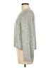 Topshop Metallic Gray Pullover Sweater Size 8 - photo 5