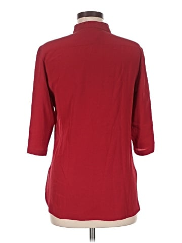 Max Mara 3/4 Sleeve Button-Down Shirt (view 2)
