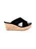 Chocolat Blu Black Wedges Size 8 - photo 1