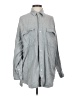 Frank & Eileen 100% Cotton Gray Long Sleeve Button-Down Shirt Size XS - photo 1