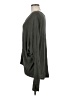 Sen 100% Cotton Gray Long Sleeve Top One size - photo 4