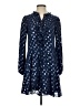 Saloni Polka Dots Blue Casual Dress Size 2 - photo 1