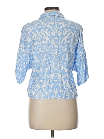 Ellen Tracy Short Sleeve Blouse (view 2)