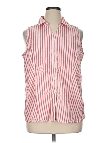 Kim Rogers Sleeveless Button-Down Shirt (view 1)