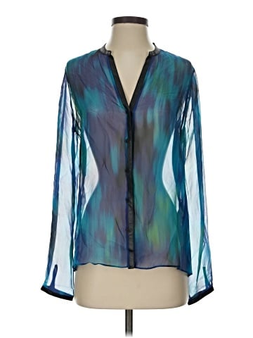 Elie Tahari Long Sleeve Blouse (view 1)