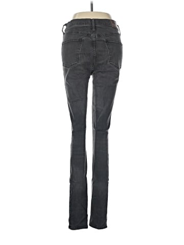 Madewell Taller 9" High-Rise Skinny Jeans in Lunar (view 2)