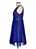 HD in Paris 100% Polyester Blue Cocktail Dress Size 4 - photo 5