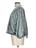 JoFlower Teal 3/4 Sleeve Blouse Size L - photo 5