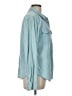 Dylan Teal Long Sleeve Button-Down Shirt Size L - photo 4