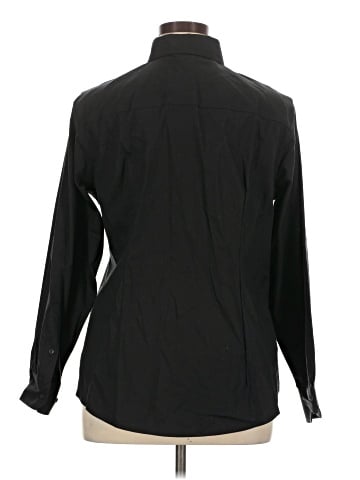 Jones New York Signature Long Sleeve Button-Down Shirt (view 2)
