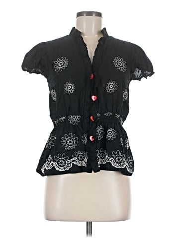 Fleurish Short Sleeve Blouse (view 1)