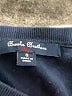 Brooks Brothers 100% Cotton Solid Blue Pullover Sweater Size S (kids) - photo 3