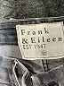 Frank & Eileen 100% Cotton Chevron-herringbone Gray Jeans Size 25 waist - photo 7
