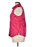 Rafaella Polka Dots Pink Sleeveless Button-Down Shirt Size XL - photo 5