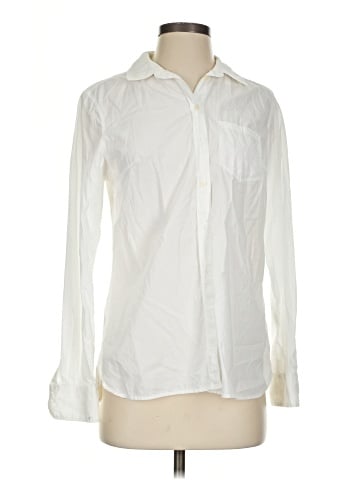 Banana Republic Factory Store Long Sleeve Button-Down Shirt (view 1)