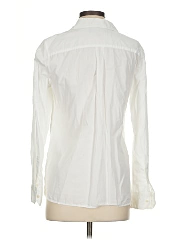 Banana Republic Factory Store Long Sleeve Button-Down Shirt (view 2)