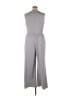 Cider Solid Gray Jumpsuit Size 2X - photo 2
