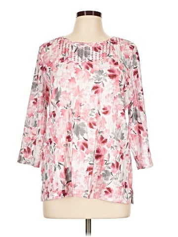 Allison Daley 3/4 Sleeve Blouse (view 1)