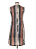 Emery Rose Stripes Gray Casual Dress Size S - photo 2
