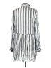 Blue Island Stripes Silver Long Sleeve Button-Down Shirt Size L - photo 2