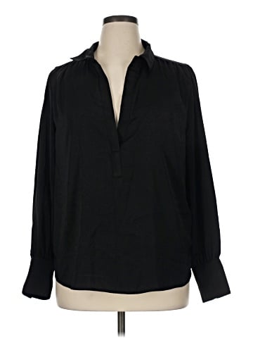 Banana Republic Factory Store Long Sleeve Blouse (view 1)