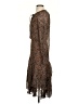 Veronica Beard 100% Viscose Paisley Brown Casual Dress Size 0 - photo 5