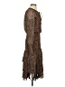 Veronica Beard 100% Viscose Paisley Brown Casual Dress Size 0 - photo 4