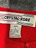 Crystal Kole Red Cardigan Size Lg Petite - photo 7