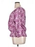IZOD 100% Cotton Pink 3/4 Sleeve Blouse Size XL - photo 5
