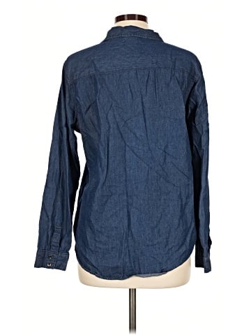 Faded Glory Long Sleeve Button-Down Shirt (view 2)