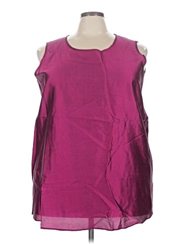 Marina Rinaldi Sleeveless Blouse (view 1)