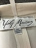 Yoly Muñoz Solid Ivory Casual Pants Size 10 - photo 7