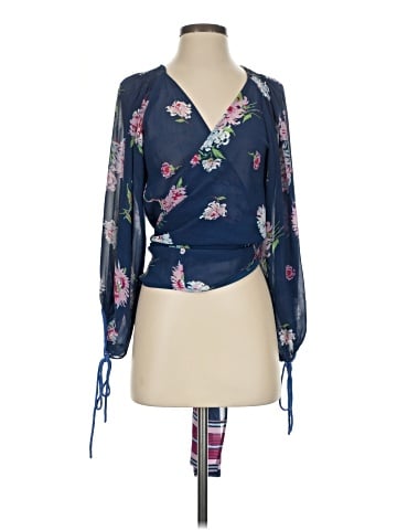 Talitha 3/4 Sleeve Silk Top (view 1)