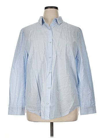 Peck & Peck Long Sleeve Button-Down Shirt (view 1)