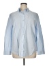 Peck & Peck Blue Long Sleeve Button-Down Shirt Size XL - photo 1