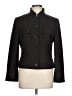 Talbots Solid Brown Black Jacket Size 10 - photo 1