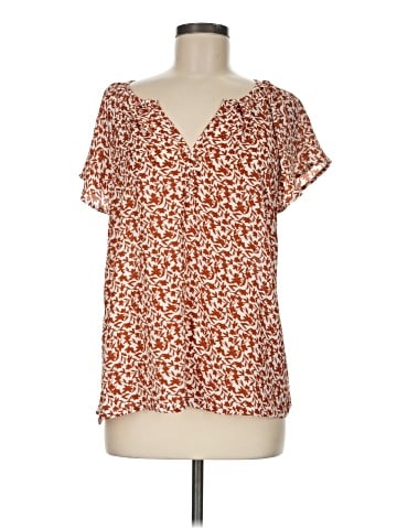 Ann Taylor LOFT Short Sleeve Blouse (view 1)