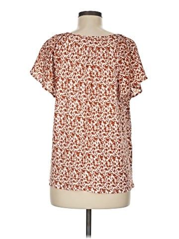 Ann Taylor LOFT Short Sleeve Blouse (view 2)