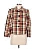 J.Crew 100% Cotton Plaid Gold Jacket Size 8 - photo 1