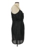 Silence and Noise 100% Polyester Metallic Black Cocktail Dress Size L - photo 4
